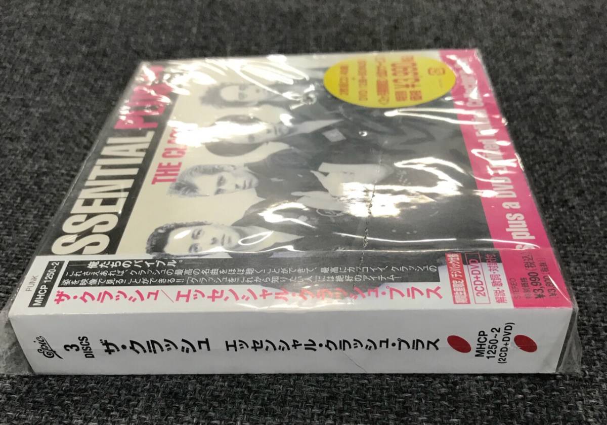 新品未開封ＣＤ ザ・クラッシュ エッセンシャル・クラッシュ・プラス(DVD付) 完全生産限定,.（2006/12/06）/＜ MHCP1250＞：