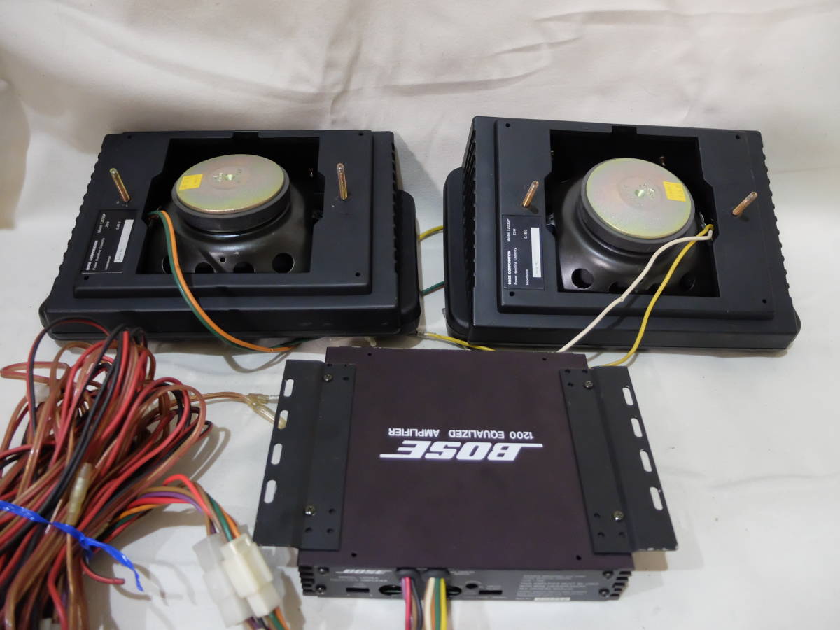 ボーズ BOSE Model 1203SP + 1200EA スピーカー イコライザー ボーズ BOSE Model 1203SP + 1200EA スピーカー イコライザー