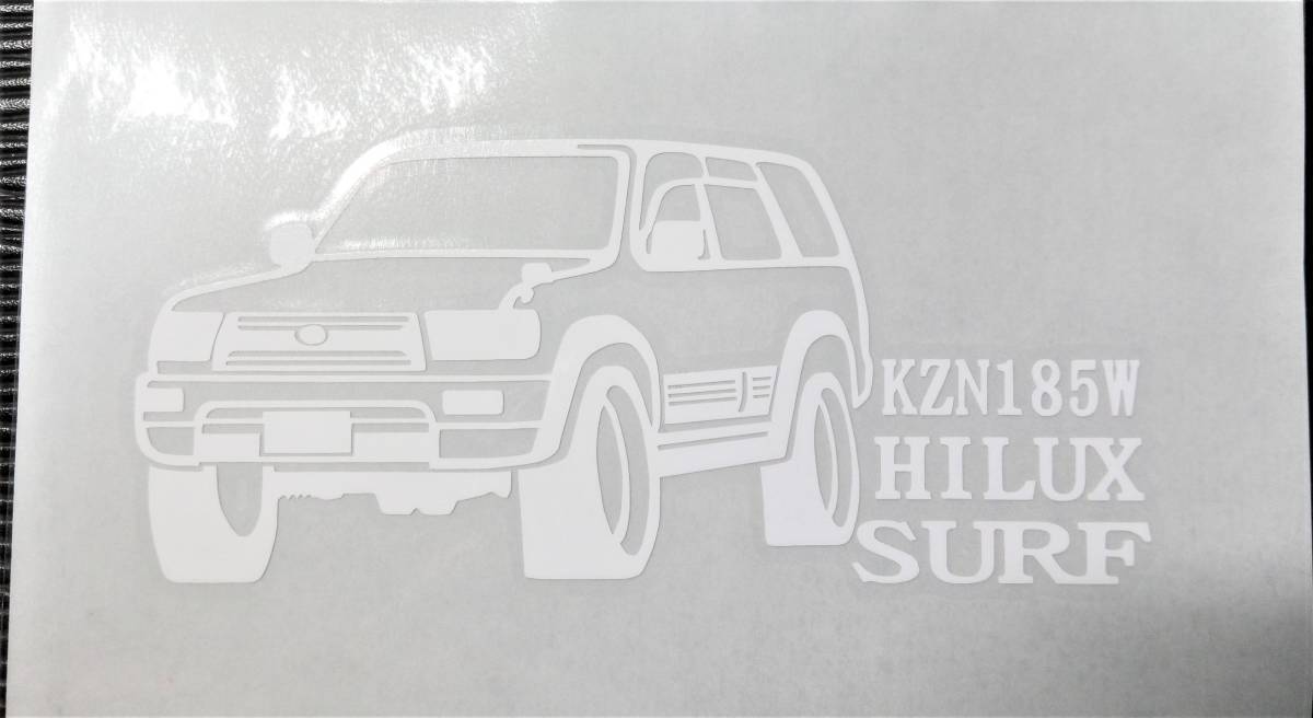 KZN185W ハイラックスサーフ 車体ステッカー トヨタ SUV Hilux Surf 185系_画像2