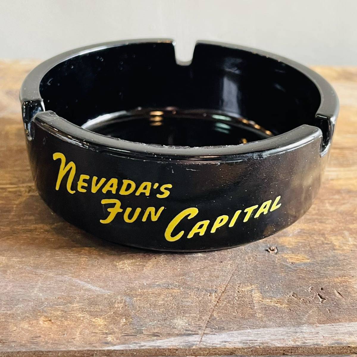 【USA vintage】灰皿　Carson City Nugget カジノ　ホテル　アドバタイジング　アッシュトレイ　アメリカ　70年代　ビンテージ_画像4