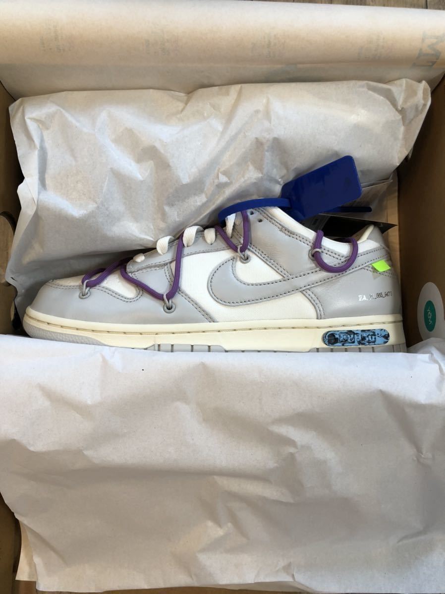 くらしを楽しむアイテム 【27.0cm】OFF-WHITE NIKE DUNK LOW LOT 48 27.0cm くらしを楽しむアイテム 【27.0cm】OFF-WHITE NIKE DUNK LOW LOT 48 27.0cm