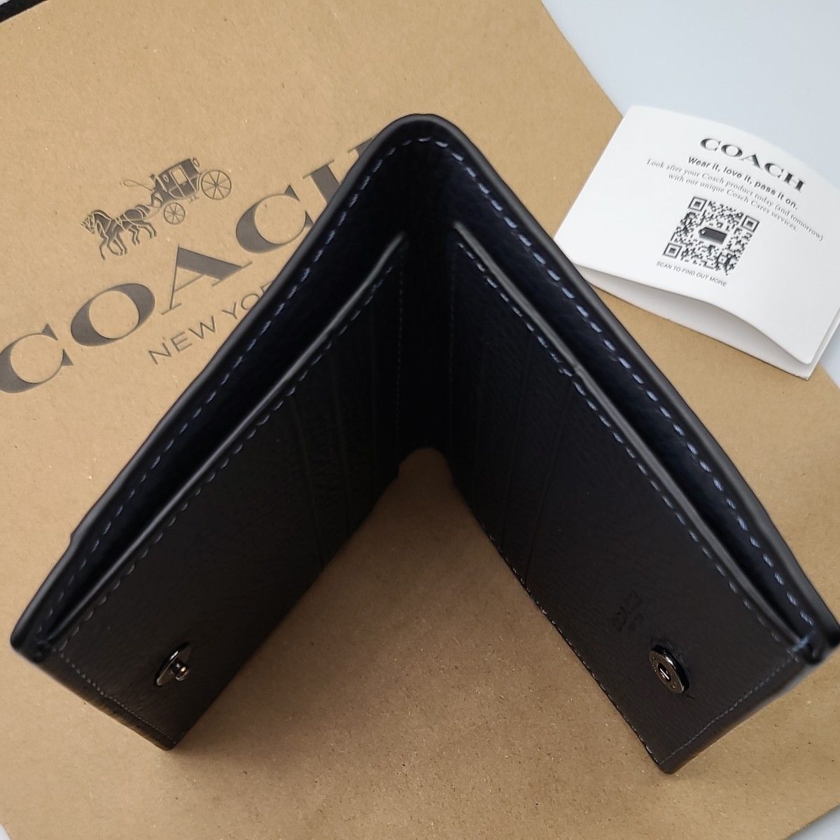 新作 新品 COACH 折り財布 カード入れ | www.rkinstruments.com.sg