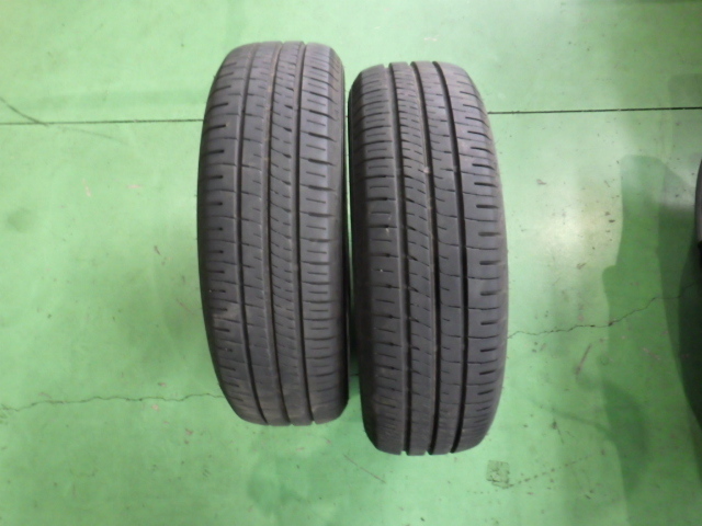 DUNLOP ENASAVE EC204 195/65R15 91H タイヤ2本 22年 6.7mm 【管理番号 1220 RB2-301】中古【大型商品】_画像6