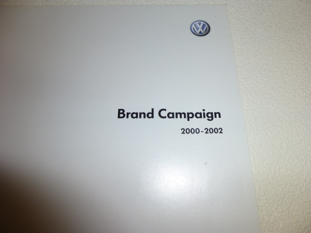  Volkswagen brand campaign 2000-2002