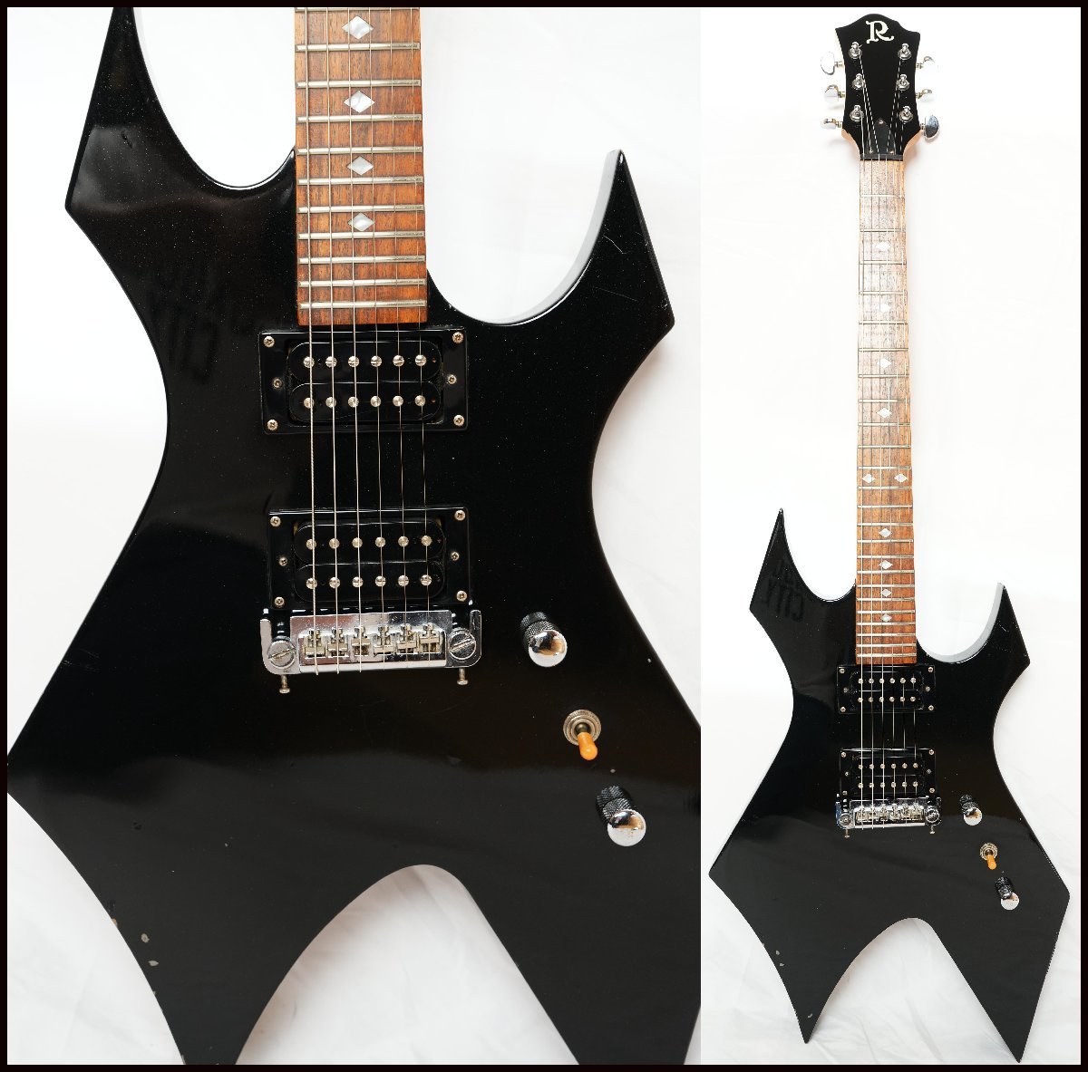 Yahoo!オークション - ☆B.C.Rich☆WARLOCK Black ワーロック...