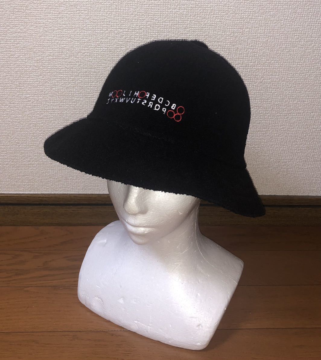 美品 限定 KANGOL EC Bermuda Casual 0397BC L カンゴール バミューダ カジュアル メトロハット バケットハット ベルハット ブラック 黒 Ｌ