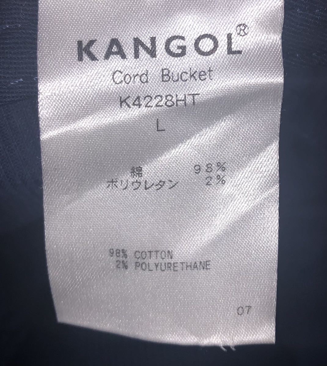  прекрасный товар KANGOL Cord Bucket K4228HT L Kangol код ковш вельвет панама темно-синий темно-синий me Toro шляпа для мужчин и женщин 