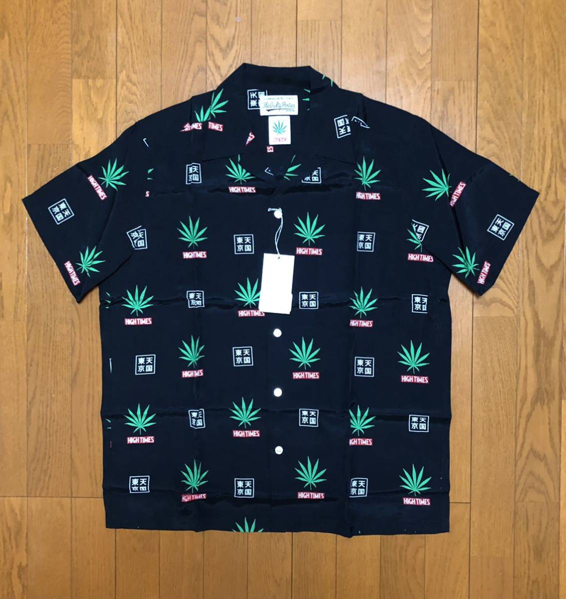 新品 WACKO MARIA × HIGH TIMES アロハシャツ ワコマリア ハイタイムズ