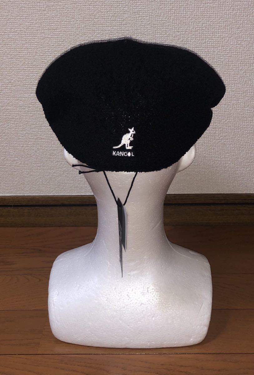 新品 KANGOL Bermuda 504 K3075ST L カンゴール バミューダ ハンチングキャップ ハンチング帽 ベレー帽 ブラック 黒 Ｌ 男女兼用の画像3