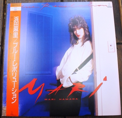 室内保管・コレクション品・大放出！：中古LP/浜田麻里/BLUE