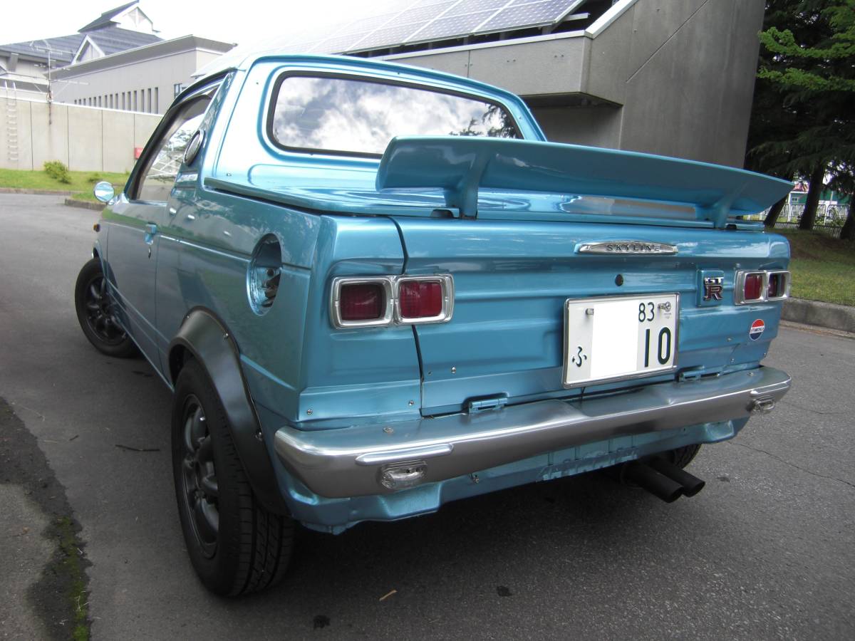  light car registration. Hakosuka GT-R. living . seems. Skyline × Mighty Boy = ska .!? old car Classic high speed have lead retro out of print car Vintage rare car 