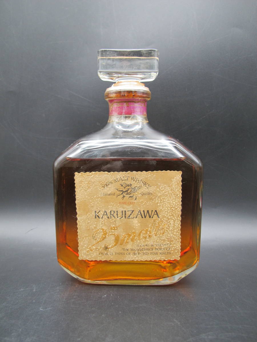 軽井沢 KARUIZAWA 25malt ウイスキー特級 - 通販 - pinehotel.info