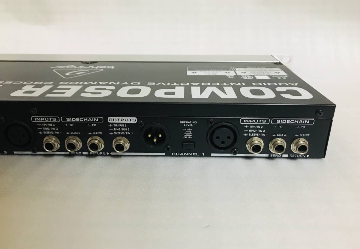 [USED]BEHRINGER COMPOSER PRO-XL MDX2600 Behringer compressor limiter ek Span da- gate tube simulation 