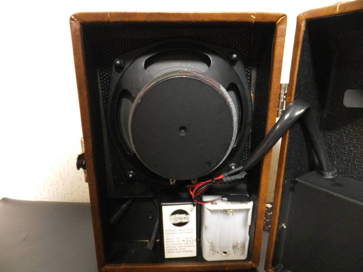 Pignose 7-100-R 簡易ながら便利なMOD品