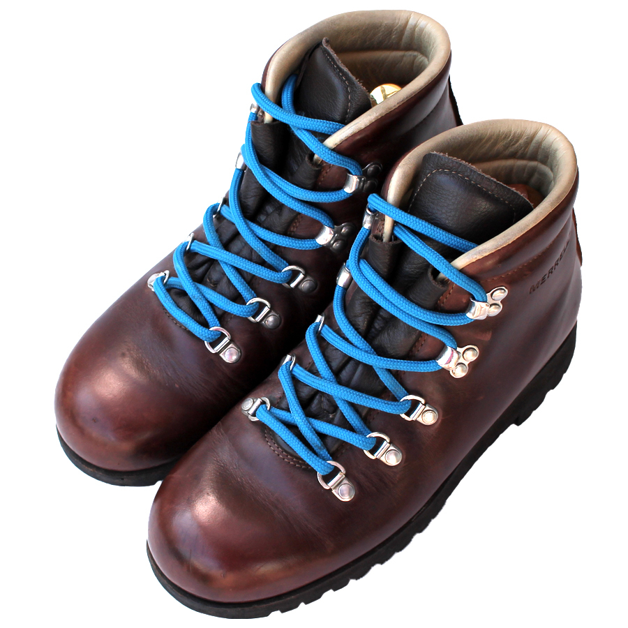  Италия производства *MERRELLmereru* треккинг ботинки 6 mountain ботинки кожа Brown WILDERNESS LEATHER t p i-328