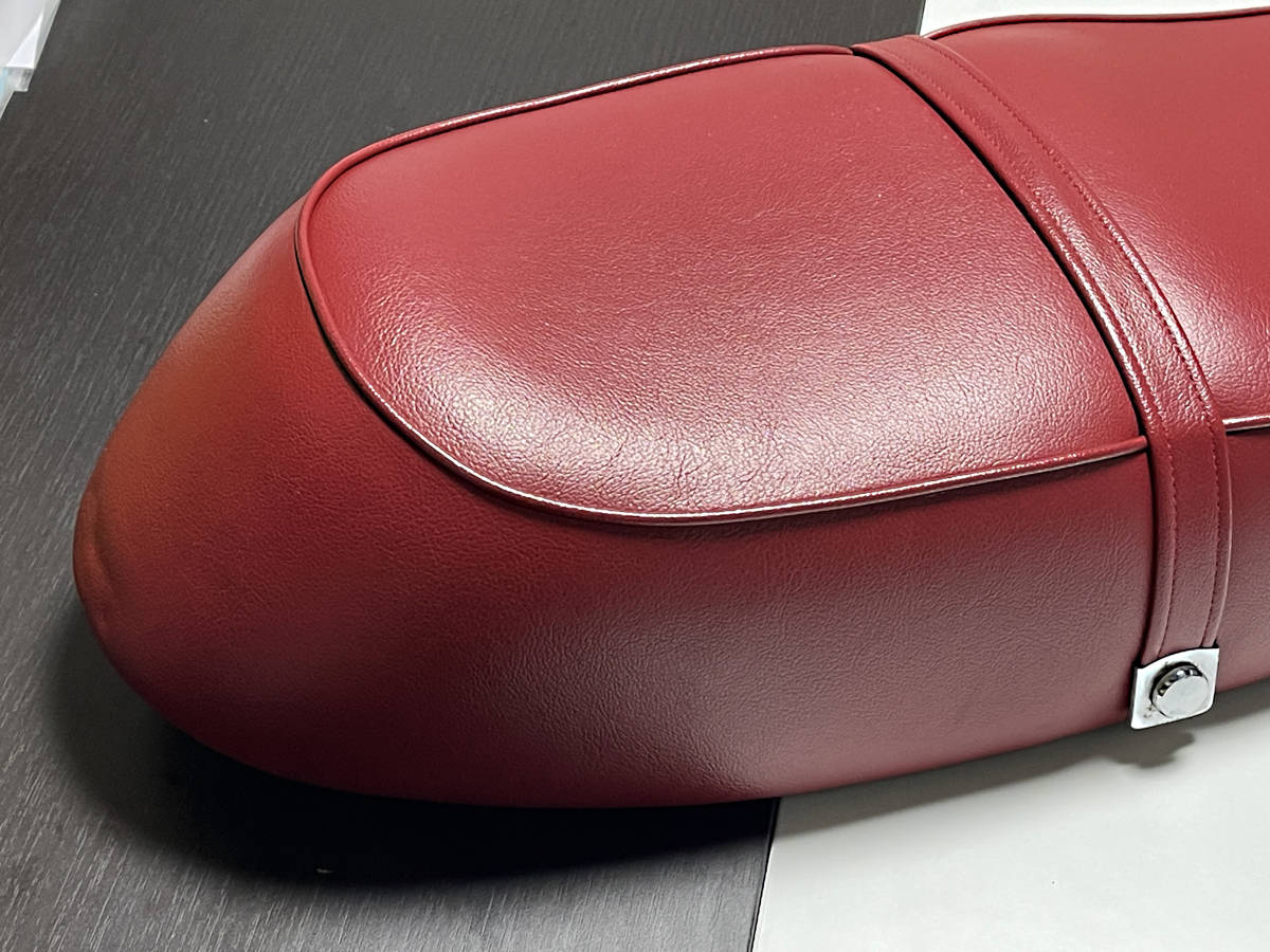 HONDA ホンダ GB250 クラブマン 1型 初期型 E型 純正シート カスタムシート 中古品 レッド ダブルシート(検索BAS K&H ブルックランズ