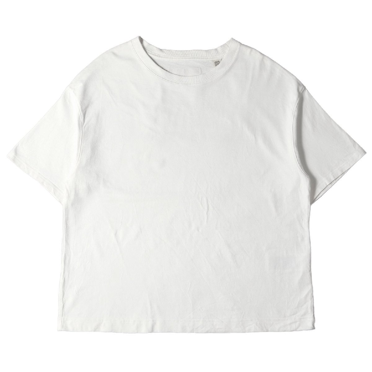 FACETASM ファセッタズム Tシャツ サイズ:XL 20SS Levis リーバイス バックロゴ ヘビーウェイト クルーネック LOGO TEE ホワイト