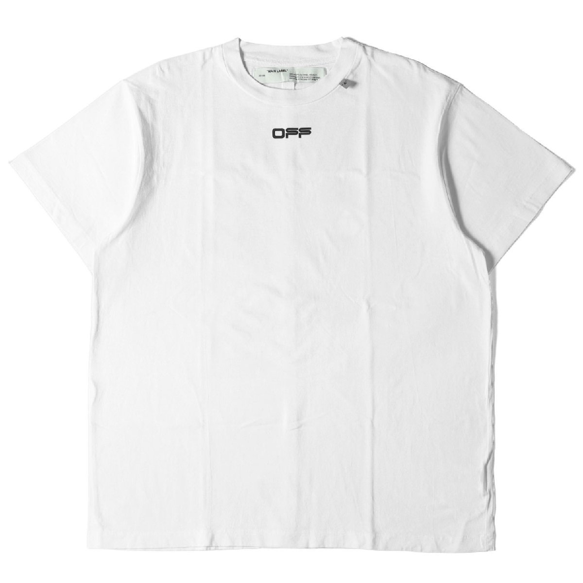 美品 OFF-WHITE オフホワイト Tシャツ サイズ:XS 20SS 絵画アローマーク オーバーサイズ Tシャツ CARAVAGGIO ARROW S/S OVER TEE ホワイト_画像2