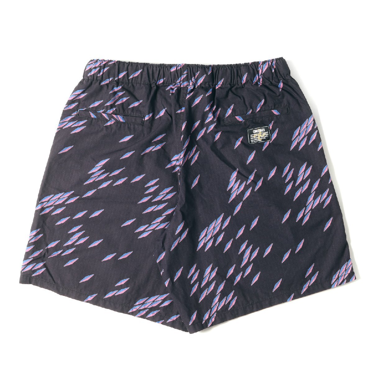 CHALLENGER チャレンジャー 20SS Reyn Spooner フィッシュ 柄 コットン イージー ショーツ FISH WARM SHORTS ネイビー ショートパンツ_画像2