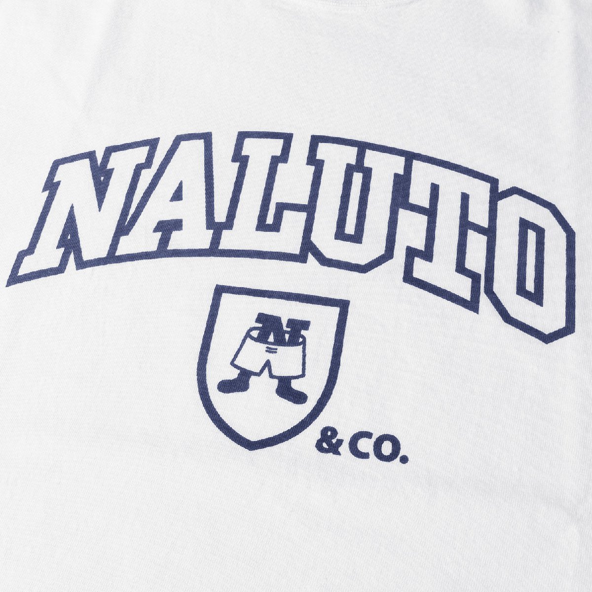 NALUTO TRUNKS ナルト トランクス Tシャツ サイズ:XL ヘビーウェイト カレッジロゴ Tシャツ HEAVY WEIGHT COLLEGE LOGO TSHIRTS ホワイト_画像4