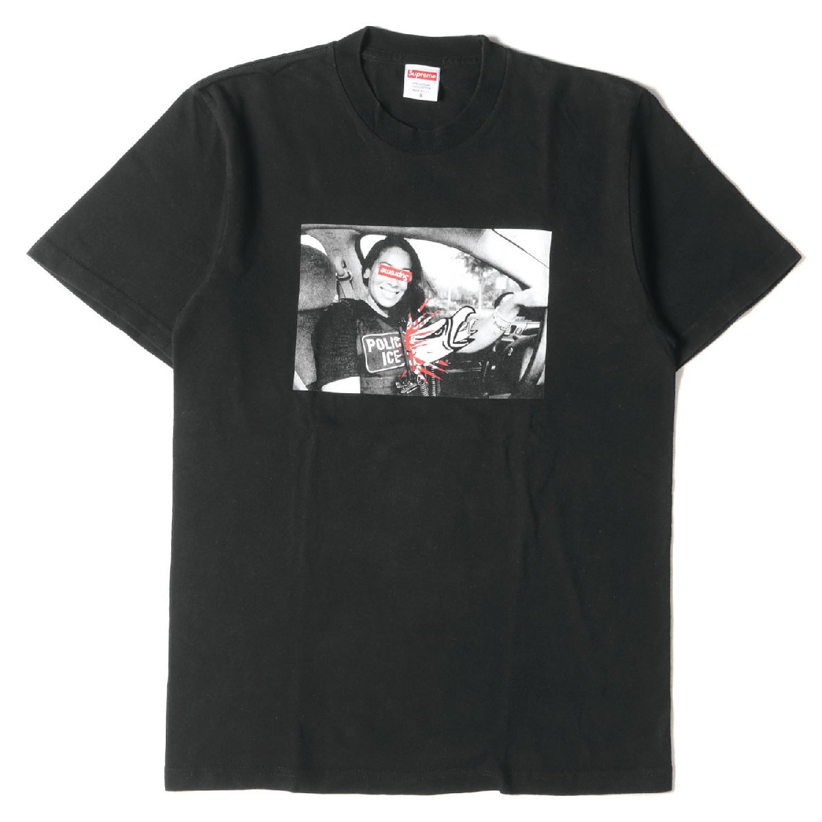 Supreme シュプリーム Tシャツ サイズ:S 20AW ANTIHERO アンタイヒーロー フォト コラージュ クルーネック Tシャツ ブラック 黒 トップス_画像1