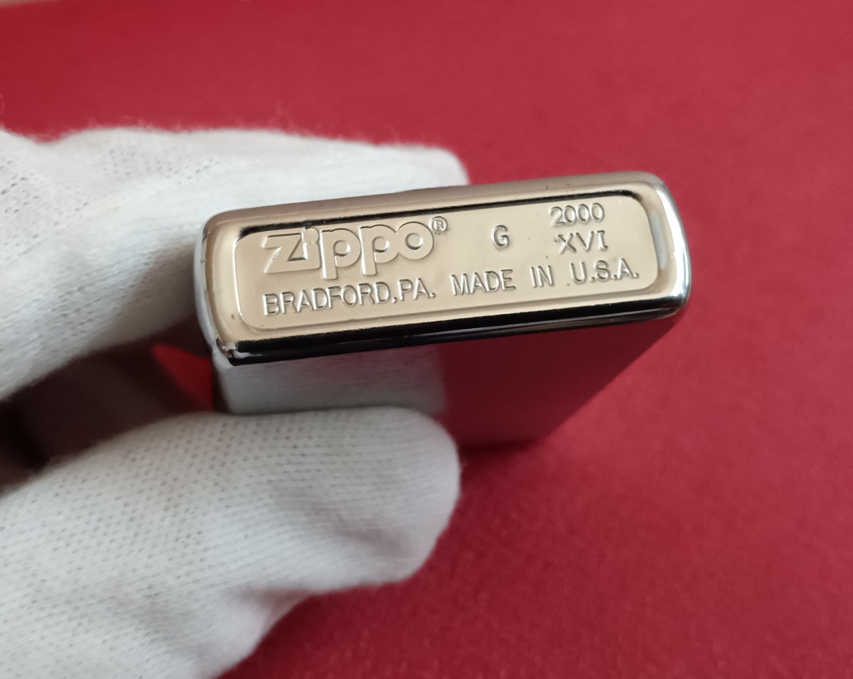 Zippo/ジッポー　インディアン ニューサウスウエスト エンブレム　イーグル　2000年製　メタル貼り　Eagle　INDIAN_画像4