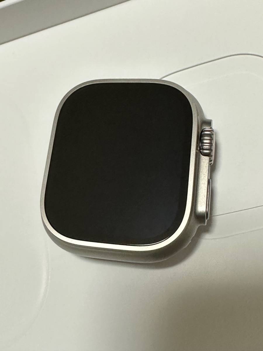 アップル表参道購入 Apple Watch Ultra チタニウムケース