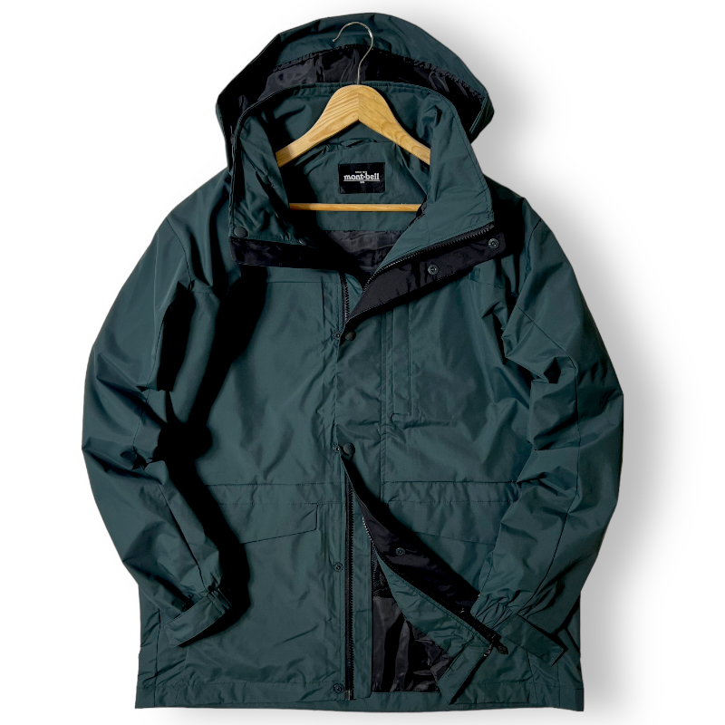新品 mont-bell モンベル 定価3.2万 撥水 防水 防風 2way マウンテン