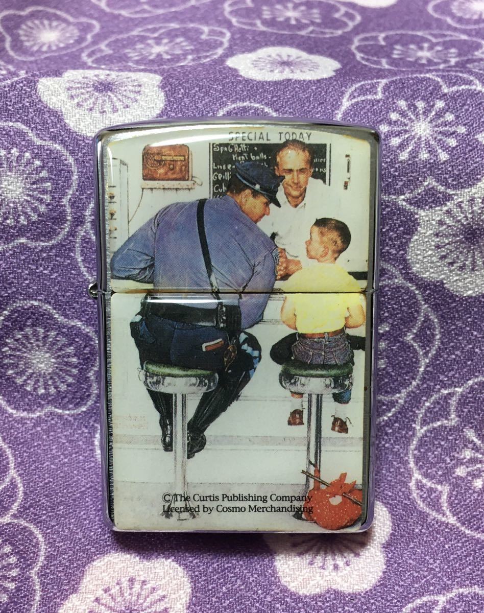 ZIPPO Norman Rockwell ジッポー ノーマン ロックウェル 現状品 ①の画像1