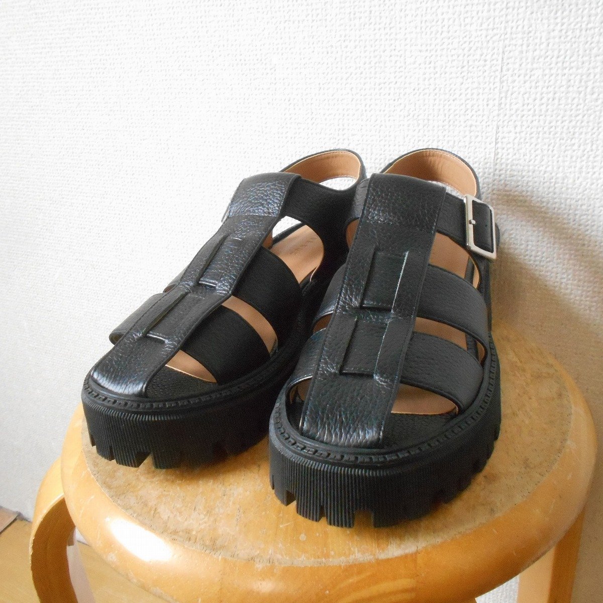  Rose Bud ROSE BUD sandals lady's 37 black 