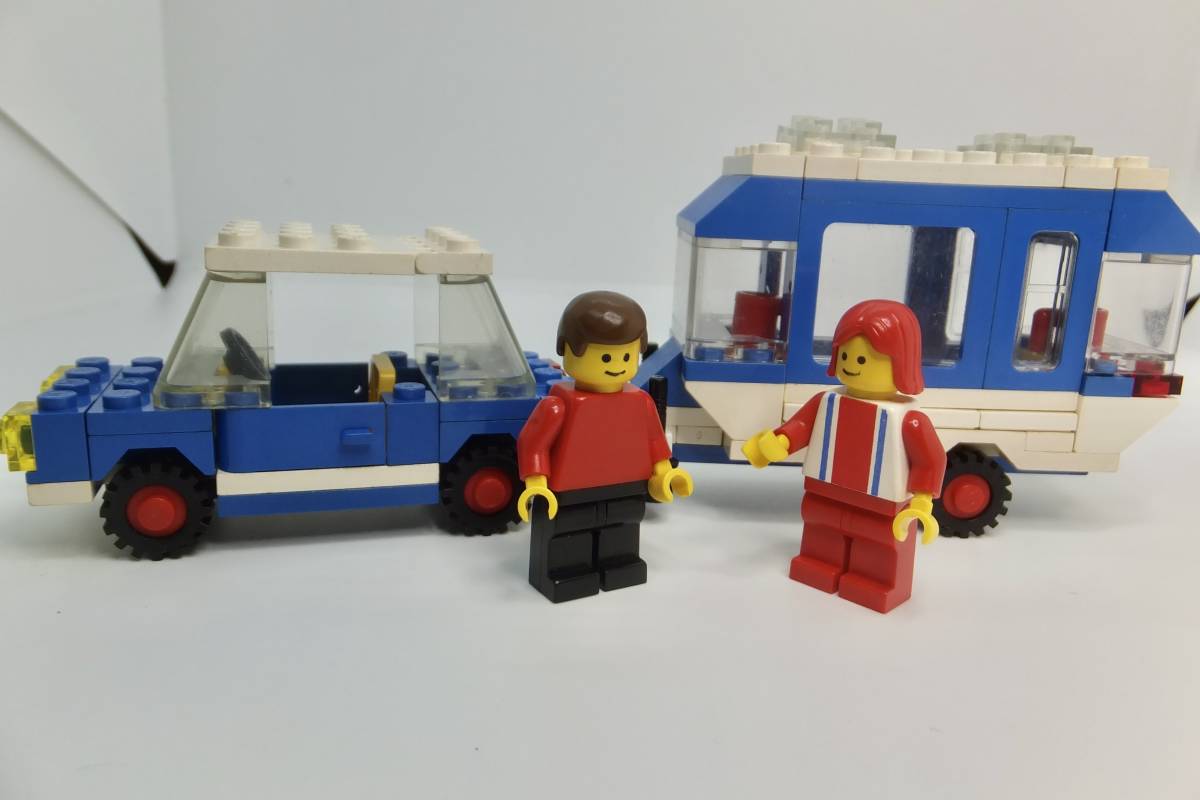 LEGO 6694 camper Car with Camper City series Old Lego 