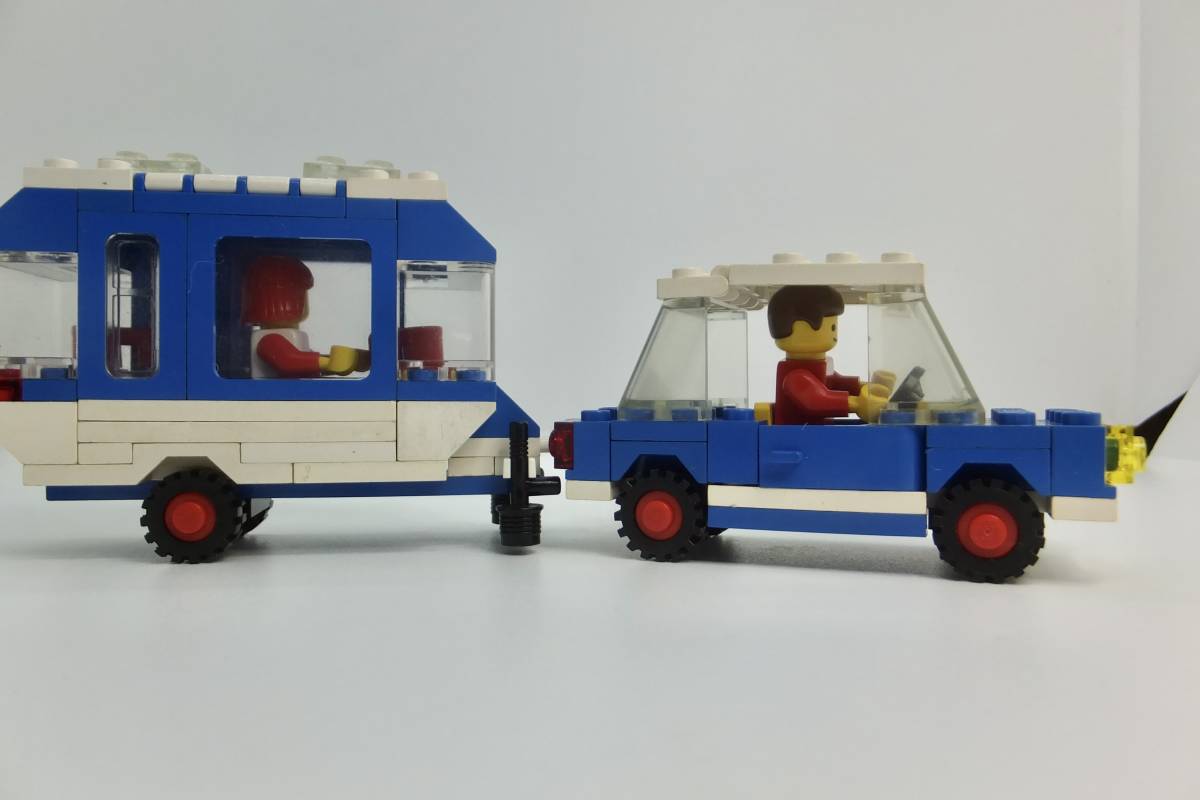 LEGO 6694 camper Car with Camper City series Old Lego 