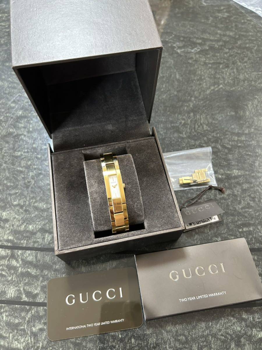 大流行中！ グッチ 美品 GUCCI 4600L レディース腕時計 ブレスウォッチ