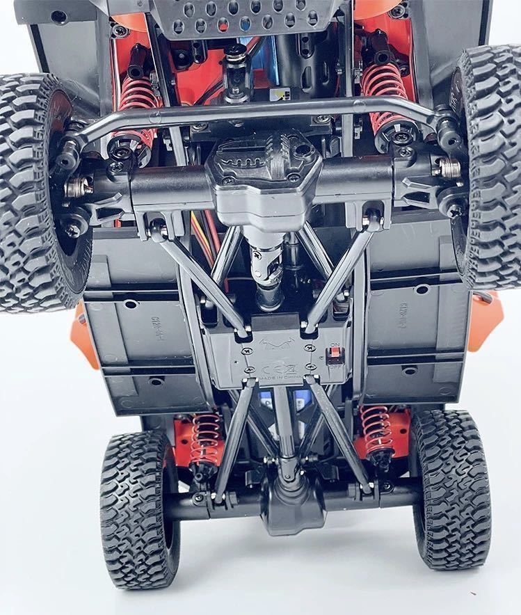 オレンジ バッテリー2本 MN128 RTR 1/12 Jeep ラングラー 4WD RC オレンジ バッテリー2本 MN128 RTR 1/12 Jeep ラングラー 4WD RC