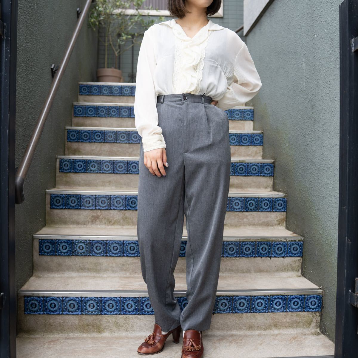 USA VINTAGE JACLYN SMITH SLACKS PANTS/アメリカ古着スラックスパンツ