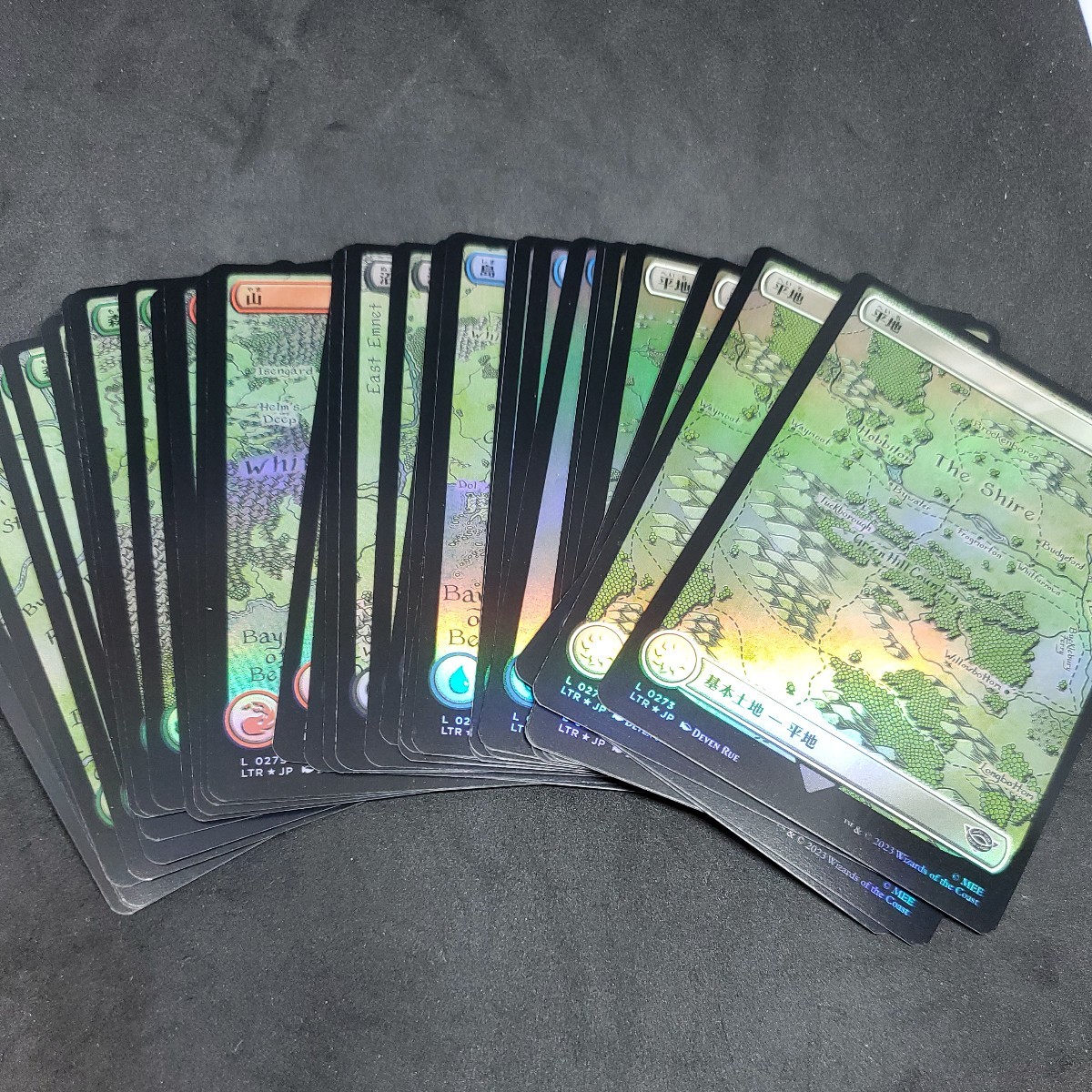 MTG 指輪物語:中つ国の伝承 基本土地 foil まとめ売り コレクター