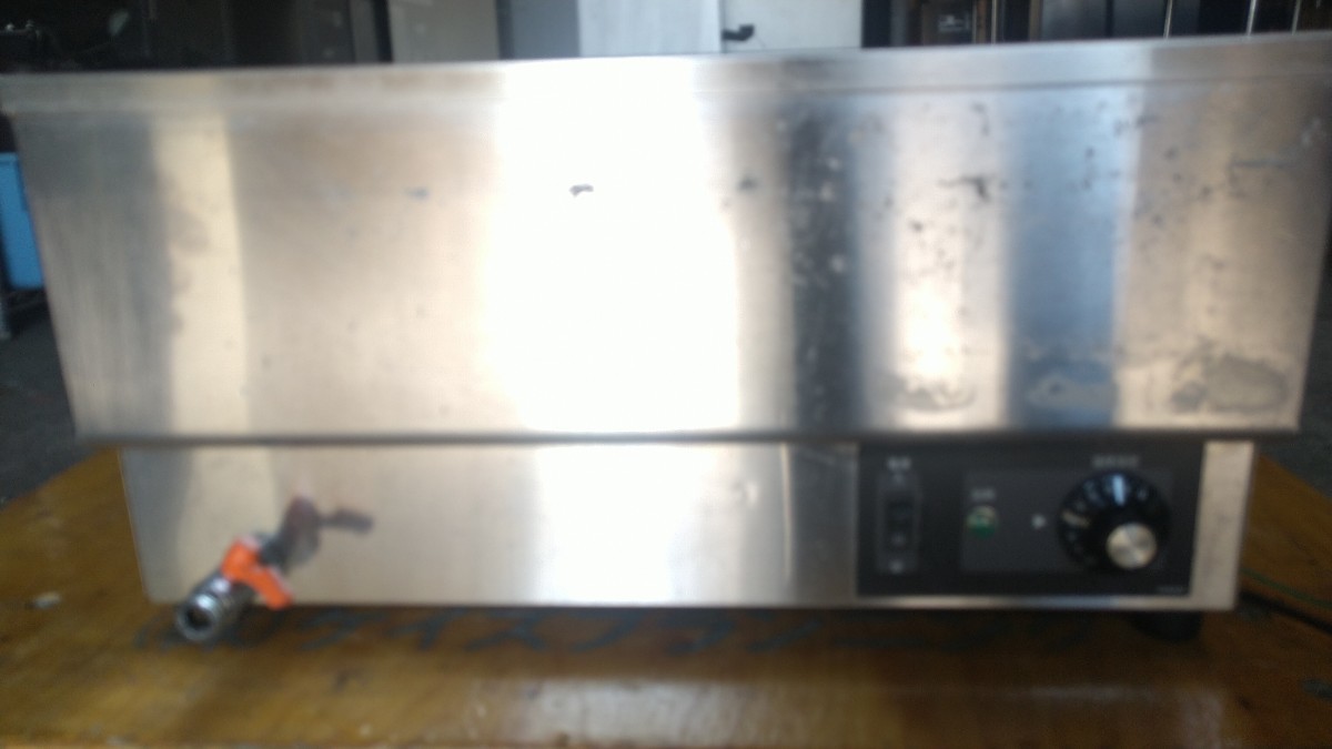 タニコー 湯煎器 N-TCW-5535E-4 中古 2018年製 W550×D350×H290 付属品無し 【KSF291】_画像2