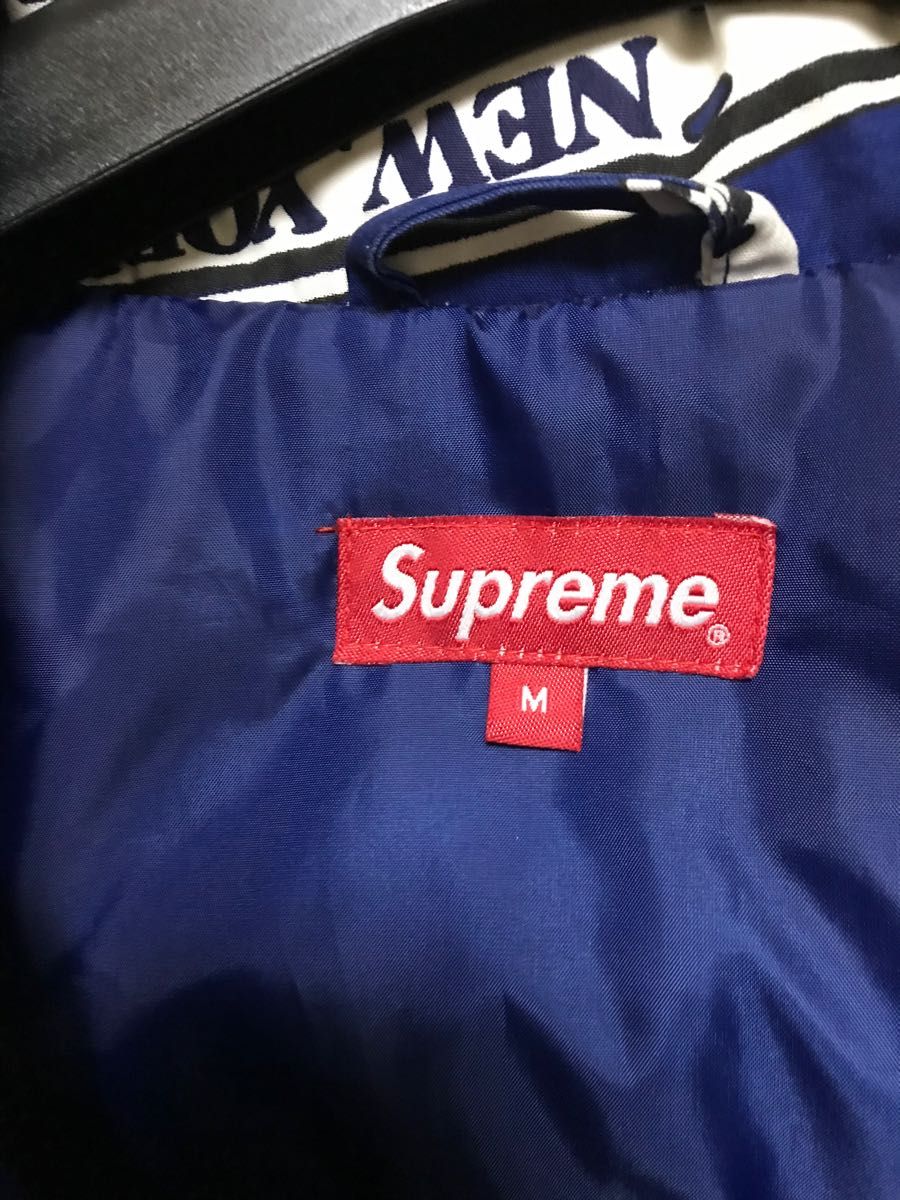 Supreme License Plate Puffy Jacket
