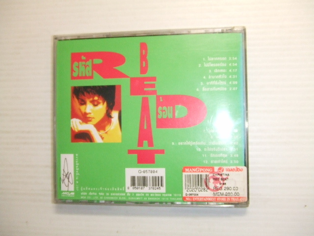  Thai * поп-музыка CD| Christie na/ Red Beat (3rd Album)Christina* зарубежная запись *8 листов включение в покупку стоимость доставки 100 иен .