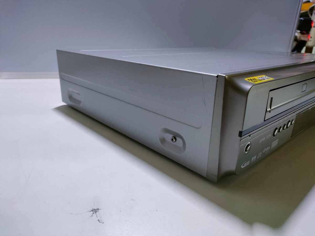 A572 DXアンテナ DX BROADTEC DVHR-V161 / HDD内蔵 ビデオ一体型 DVDレコーダー VHSビデオ ジャンク 扱い_画像6