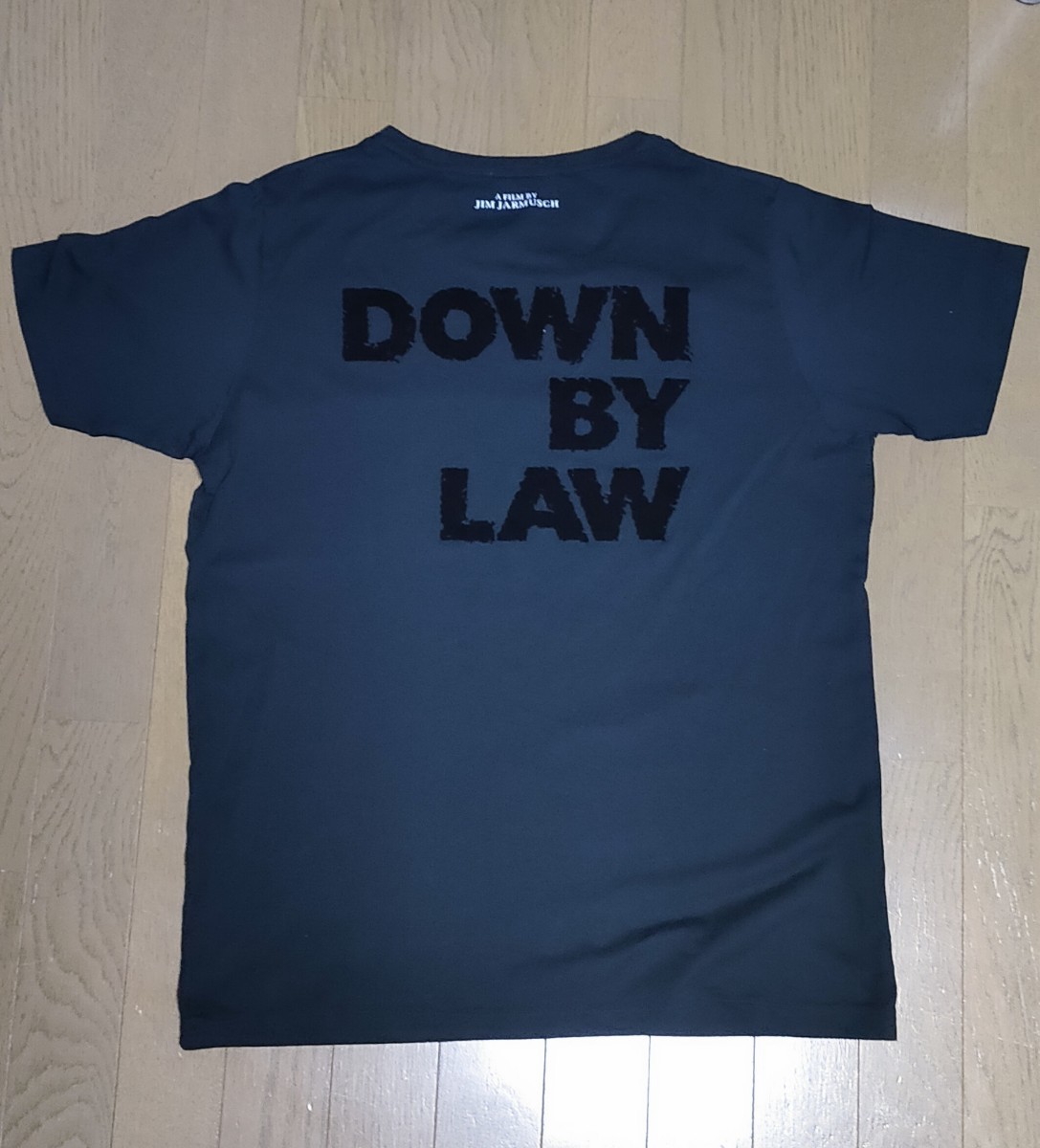 未使用/トムウェイツ/Down by Law(ダウンバイロー)/Tシャツ(L)/おまけ付/ジョンルーリー/ロベルトベニーニ/TomWaits/ユニクロ_バック