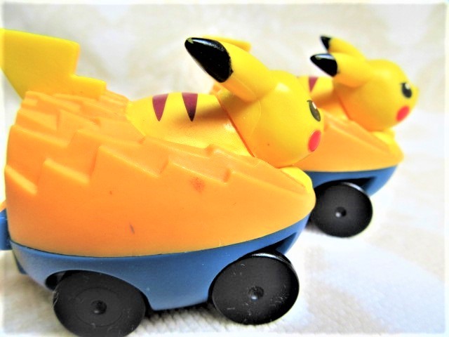 即決 ポケモン ピカチュウ プルバックカー 水陸両用 2個セット セブンイレブン限定 2011_画像5