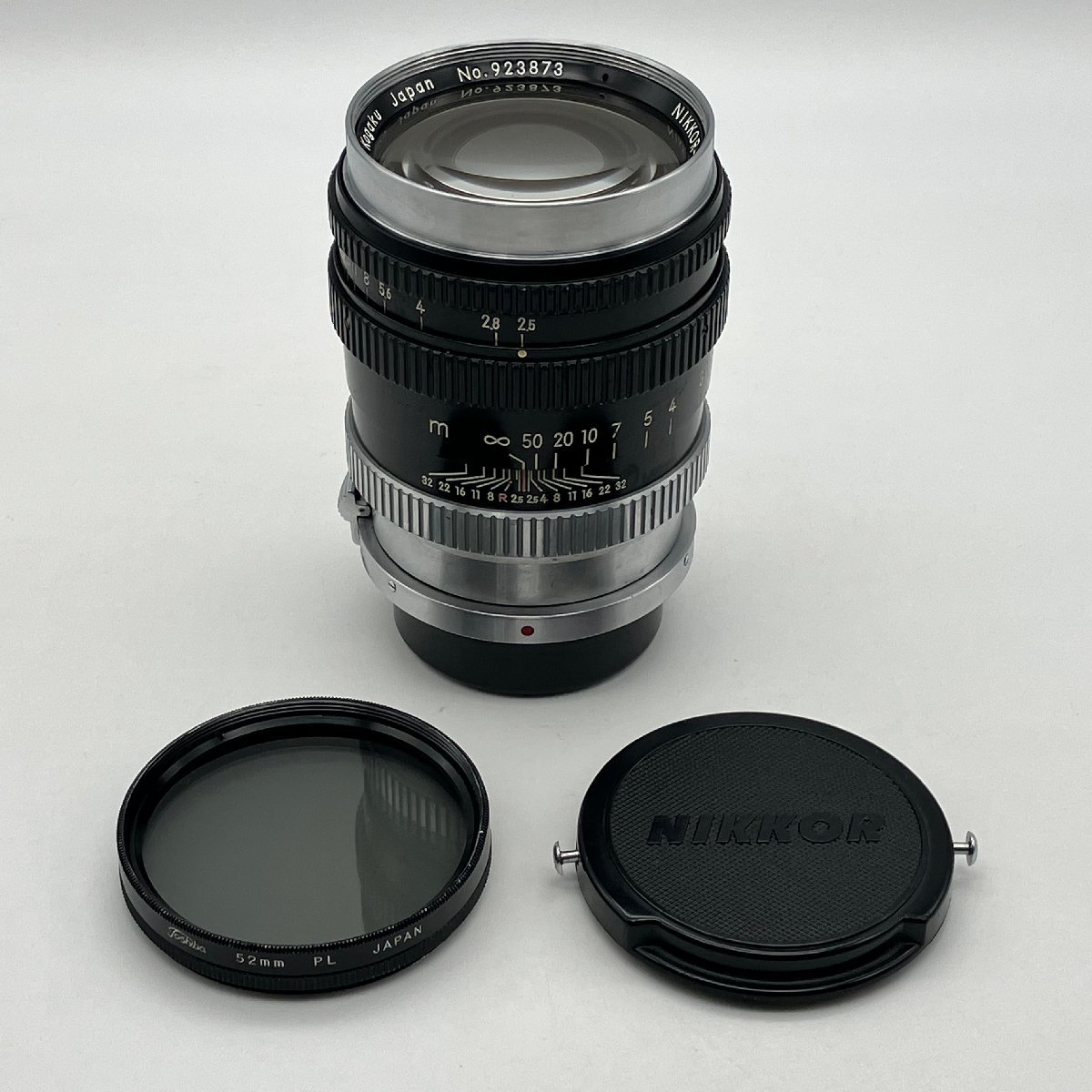 NIKKOR-P 10.5cm f2.5 ニッコールP 105mm Nippon Kogaku Japan 日本