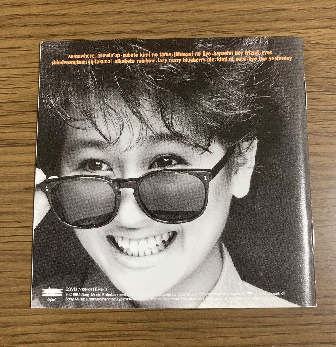  прекрасный товар MD Watanabe Misato eyes Mini диск подлинная вещь Showa Retro редкость эпоха Heisei retro снят с производства mini disc альбом retro Showa с поясом оби I z