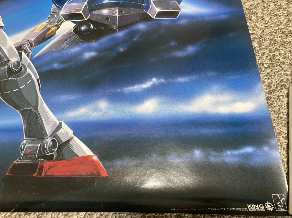 非売品 機動戦士ガンダム ポスター B2サイズ 当時物 昭和レトロ 非売品 機動戦士ガンダム ポスター B2サイズ 当時物 昭和レトロ