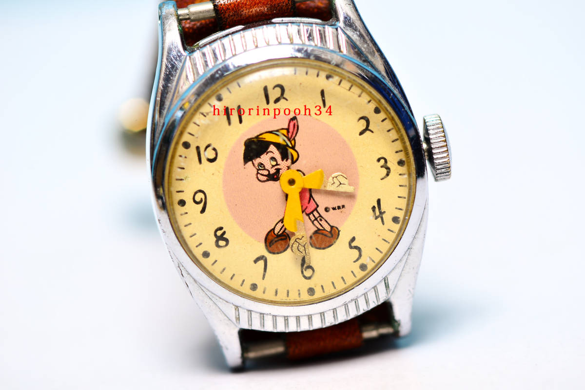 貴重　1949年　インガソル　U・S・TIME　［ピノキオ］　ディズニー