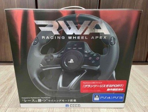レーシングホイールエイペックス for PS5/PS3/PC PS4-052レーシングホイール エイペックスグランツーリスモPS5