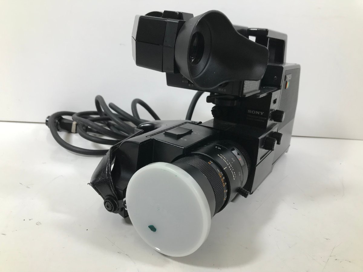 Victor カラービデオカメラ CV-F504 SONY ビデオカメラ HVC-80 2台 まとめ ビデオカメラ 昭和レトロ 撮影機器 ジャンクの画像9