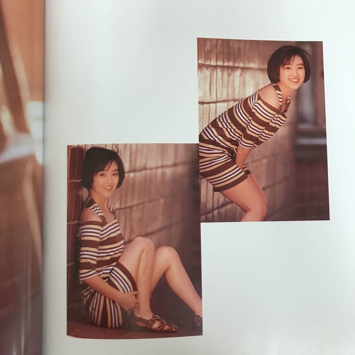 a-242*5/ Sakai Noriko / photoalbum / paste .-/1990 year 8 month 10 day the first version issue / photographing .no origin . two /