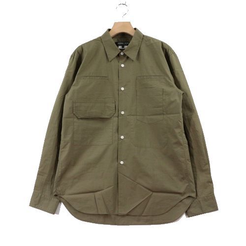 COMME des GARCONS HOMME DUEX コムデギャルソンオムドゥ 21AW シャツ M カーキ